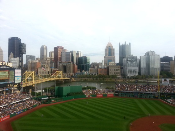 PNC Park view of downtown Pittsburgh